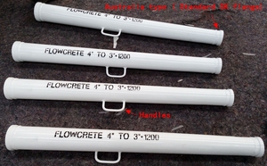 Parti di macchinari da costruzione per pompa per calcestruzzo tubo riduttore - Product Image 6