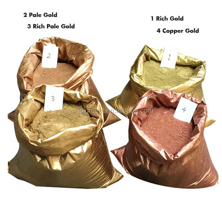 Copper Gold Rich Pale Bronze Powder 1kg for Dusting Textile 