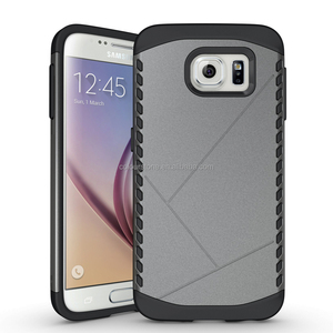 Venta caliente 2 en 1 deber armor estuche rígido con soporte para samsung S6, caso de la cubierta para samsung galaxy S6 - Product Image 5