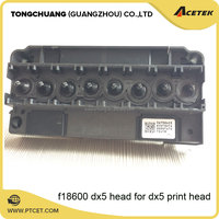 Cabezal de impresión desbloqueado, cabezal de impresión f186000 dx5 ep-son dx5