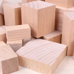 جديد مخصص فارغة اللبنات خشبية الخشب قطع الحلي الزينة DIY الحرف اليدوية زينة