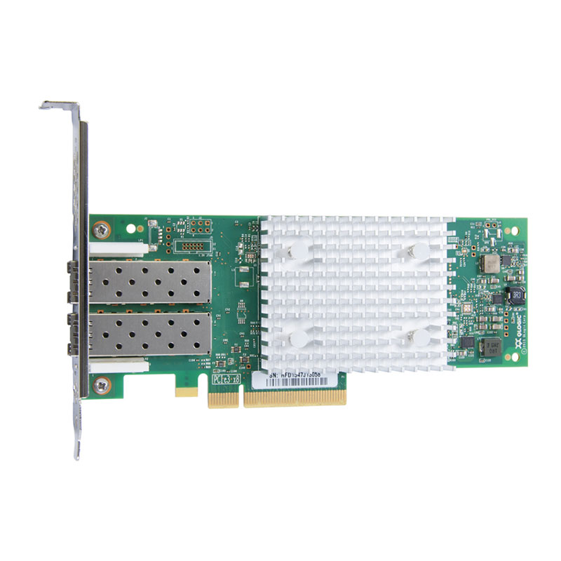 QLE2742-SR PCIe 3,0x8 Dual/2-порты 32GFC SR оптоволоконных кабелей с программированием в производственных условиях + низкий профиль QLE2742-SR-CK