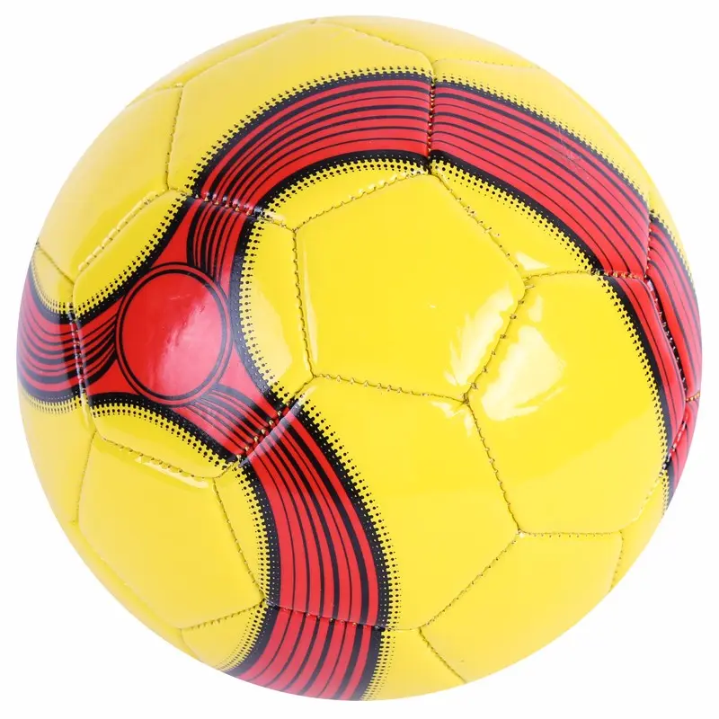 באיכות גבוהה PVC/TPU/ניקוי PU מלאכותי עור מכונת תפור גודל 5 מותאם אישית לוגו הדפסת כדורגל כדור PVC כדורגל