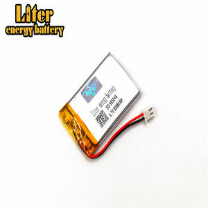 Plug <span class=keywords><strong>2</strong></span>,5-<span class=keywords><strong>2</strong></span> p 503048 800 mAh <span class=keywords><strong>3</strong></span>,7 V rechargeable LiPo battery solar Li ion polymer lithium battery with PCM - Product Image 5