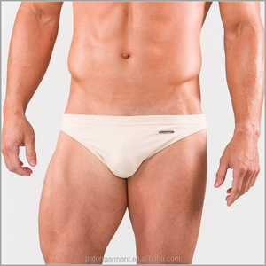 Lisos de encargo color de poliamida mens del traje de baño <span class=keywords><strong>bikini</strong></span> PDDME110 - Product Image 1