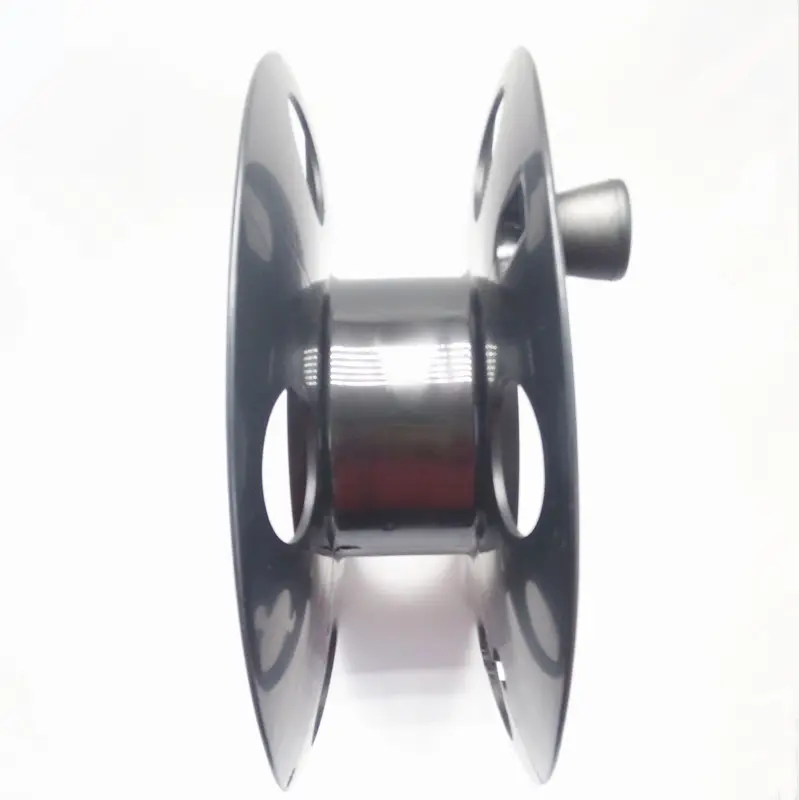 Cord Storage Reel with Center Spin Handle empty plastic cable reel