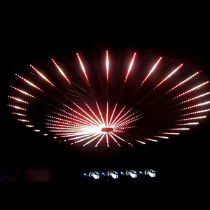 新しい屋内装飾<span class=keywords><strong>LED</strong></span>マトリックスライトディスコクラブバー天井装飾付きDMXコントロールとIP44評価 - Product Image 5