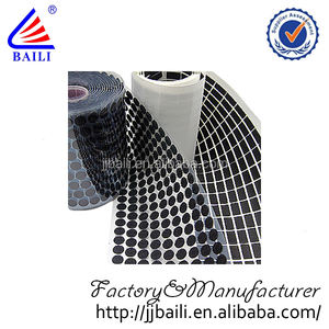 <span class=keywords><strong>2</strong></span> 센치메터 직경 스티커 다시 동전 후크 루프/루프 접착 스트립 테이프 흰색 - Product Image 4