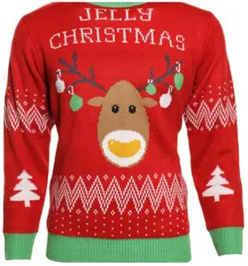 Kunden spezifische hässliche Weihnachts pullover UNISEX-Pullover