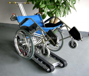 Silla de Ruedas Robótica Pequeña con Materiales Ligeros, Orugas de Goma, Silla de Ruedas con Orugas de Goma Triangulares - Product Image 6