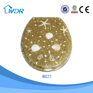 <strong>Resin</strong> Beautiful Hotel Wholesale Ivory Decorative Design <strong>Toilet</strong> <strong>Seat</strong> - Product Image 4