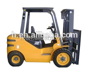 Precio de fábrica Nueva carretilla elevadora diésel todo terreno 2 toneladas de elevación 4000mm Carretilla elevadora diésel - Product Image 3