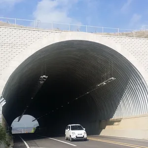 Tunnel Liner Gegolfd Staal Structurele Plaat