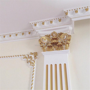 <span class=keywords><strong>Molduras</strong></span> de esquina decorativas para interiores, color blanco puro - Product Image 5