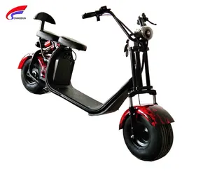 outdoor sport electric citycoco scooter with removeable battery and fat tire