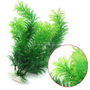 Venda quente 30-40cm Paisagismo Aquário Plantas Plásticas Artificial Aquário Plantas - Product Image 4