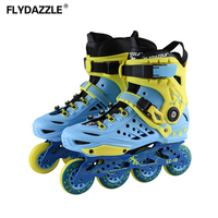 Chaussures de patins électriques en ligne, roulettes avec quatre roulettes à charge en ligne