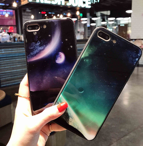 Wholesale High Quality <strong>Tempered</strong> <strong>Glass</strong> Cover for Cell Phone Fashionable Comics PC Phone <strong>Case</strong> for iPhone X 8 7 Plus - Product Image 2