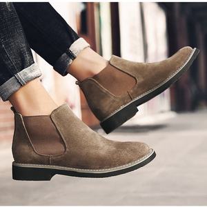 2026 nouveau Style personnalisé hiver marron <span class=keywords><strong>bottines</strong></span> <span class=keywords><strong>Chelsea</strong></span> pour hommes bottes en cuir chaussures - Product Image 6