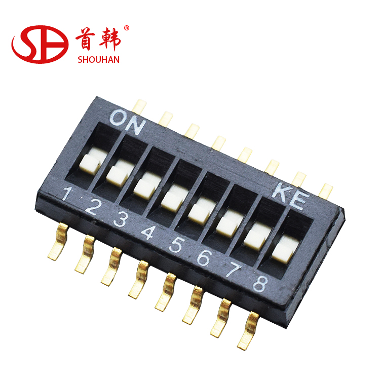 Smd dip-переключатель 8 pin 1,27 мм SMD dip-переключателя DIP-переключатель