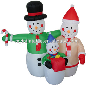 <span class=keywords><strong>Gigante</strong></span> inflable muñeco <span class=keywords><strong>de</strong></span> nieve <span class=keywords><strong>de</strong></span> la familia - Product Image 1