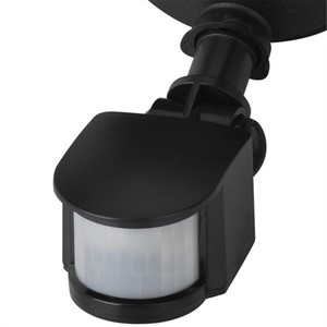Doppel köpfe 24W 2700-6500K Aluminium druckguss Außen flut vorrichtung Pir Sicherheits bewegungs sensor LED Straßen laterne - Product Image 3