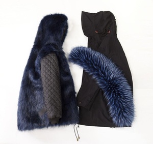 Cappotto in pelliccia sintetica <span class=keywords><strong>donna</strong></span> <span class=keywords><strong>abbigliamento</strong></span> invernale bianco nero per <span class=keywords><strong>donna</strong></span> giacca lunga pelliccia con cappuccio - Product Image 6