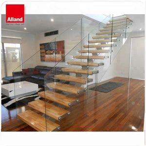 Elegante fácil instalar buen precio viga <span class=keywords><strong>de</strong></span> acero escalera <span class=keywords><strong>de</strong></span> madera - Product Image 4