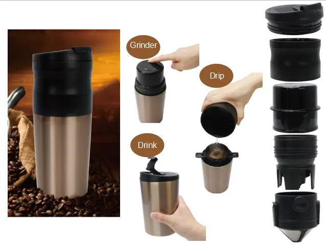 New Style Electric Coffee Grinder with USB-Recharge