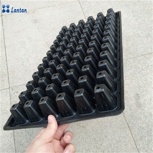 Plateau de pépinière en plastique de jardin de <span class=keywords><strong>serre</strong></span> en PVC PET biodégradable d'approvisionnement d'usine plateau de démarrage de <span class=keywords><strong>semis</strong></span> pour élever des graines et des <span class=keywords><strong>semis</strong></span> - Product Image 2