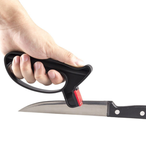 متعددة الوظائف المنزلية المطبخ السكاكين شحذ أداة 2 في 1 دليل نظام سكين مقص مبراة - Product Image 3
