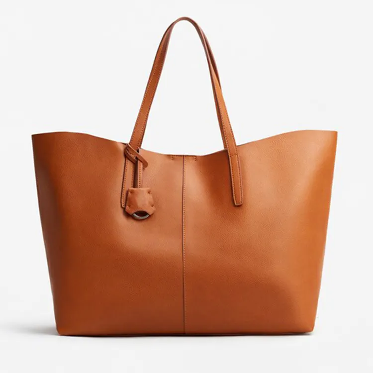 Sac à main en cuir synthétique pour femmes, personnalisées, grand sac à bandoulière simple, fourre-tout shopping