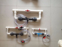 Assemblage d'aspiration Venturi de différentes tailles en Chine / fabriqué dans d'autres systèmes d'irrigation agricole, d'arrosage et d'irrigation goutte à goutte