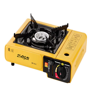 Fornello a gas da campeggio portatile, cucina a gas butano da trekking per uso esterno - Product Image 5