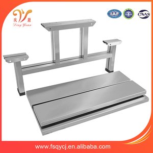 <span class=keywords><strong>De</strong></span> acero inoxidable <span class=keywords><strong>de</strong></span> 4 plazas <span class=keywords><strong>de</strong></span> <span class=keywords><strong>comida</strong></span> rápida preparar comedor mesa y sillas <span class=keywords><strong>de</strong></span> QY8-5 - Product Image 5