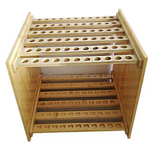 Soporte de madera de alta gama para palos de golf, material de madera, estante para palos de golf - Product Image 2