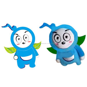 De peluche de juguete suave personalizado bordado peluche precioso muñeca de la tela - Product Image 1