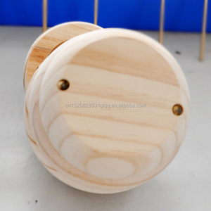 เป็นมิตรกับสิ่งแวดล้อมไม้เนื้อแข็งน้ำผึ้งถังเก็บน้ำผึ้งขวดไม้น้ำผึ้งถังเก็บ - Product Image 3