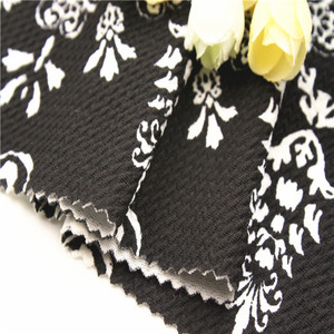 Tissu en gros 2026 Chine – Tissu tricoté jacquard en polyester et élasthanne imprimé pour robes - Product Image 6