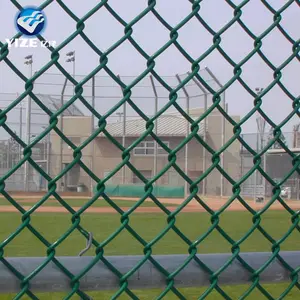 china supplier galvanized chain link fence basketball fence/stainless steel chain bracket