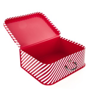 Tùy chỉnh giáng sinh Vali trang trí Hộp quà tặng giấy các tông bóng/bóng UV lớp phủ matt Cán dập nổi xử lý - Product Image 5