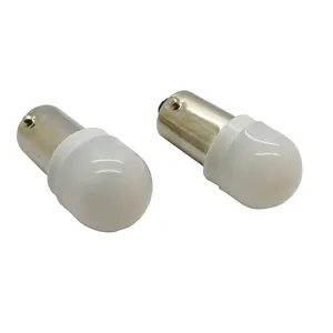 Anti-fantasma ba9s #44 #47 bayonet ac dc 6.3v, t10 194 #555, lente redonda 5050smd, não fantasma, luzes led