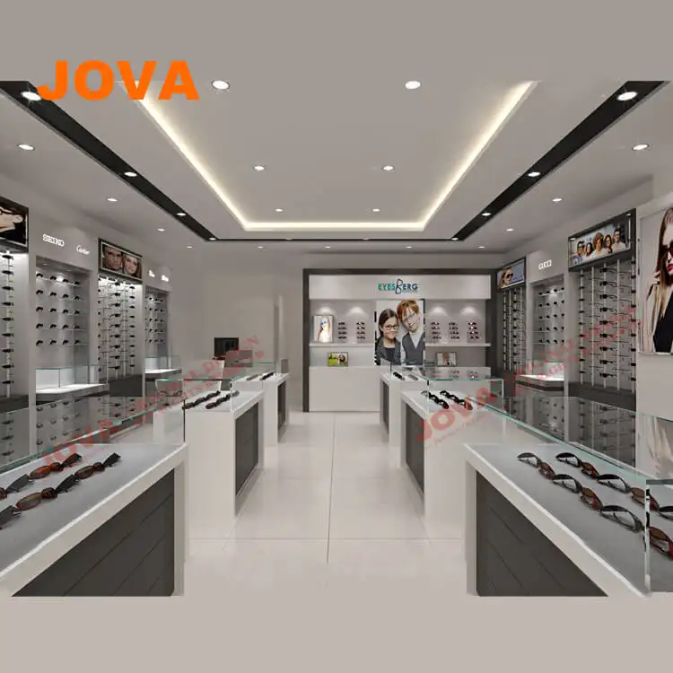 Optical Display Racks Cabinet Showcase Shop Design