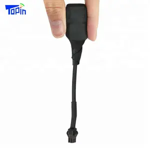 CT1-b Mini GPS Tracker LBS GSM Localizador para Car Auto Veículo Caminhão De Monitoramento Da Motocicleta Scooter 7 Larga da Tensão de Entrada V 48 24 12V V V