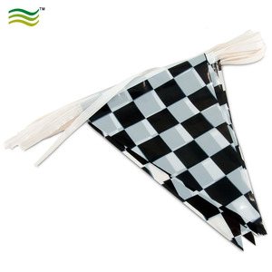 <span class=keywords><strong>Guirlande</strong></span> Fanions PVC Colorés pour Décoration Extérieure, Drapeaux Vifs Accrocheurs - Product Image 5