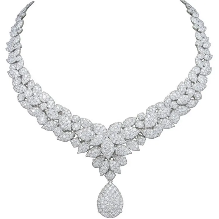중국 천연 다이아몬드 골드 맞춤 보석