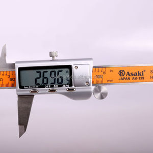 Calibrador Digital Electrónico <span class=keywords><strong>Vernier</strong></span> de Acero Inoxidable de 150 mm/6 Pulgadas, Sistema Métrico/Inch, con Pantalla Grande - Product Image 2