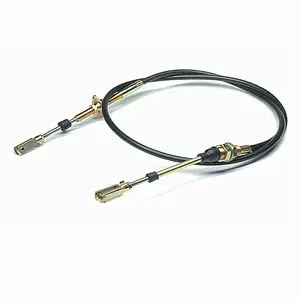 Auto push pull control cable in engineering machinery