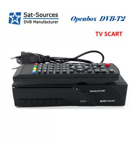 Nuovo 2017 FTA ricevitore DVB-T2/T ricevitore con TV SCART