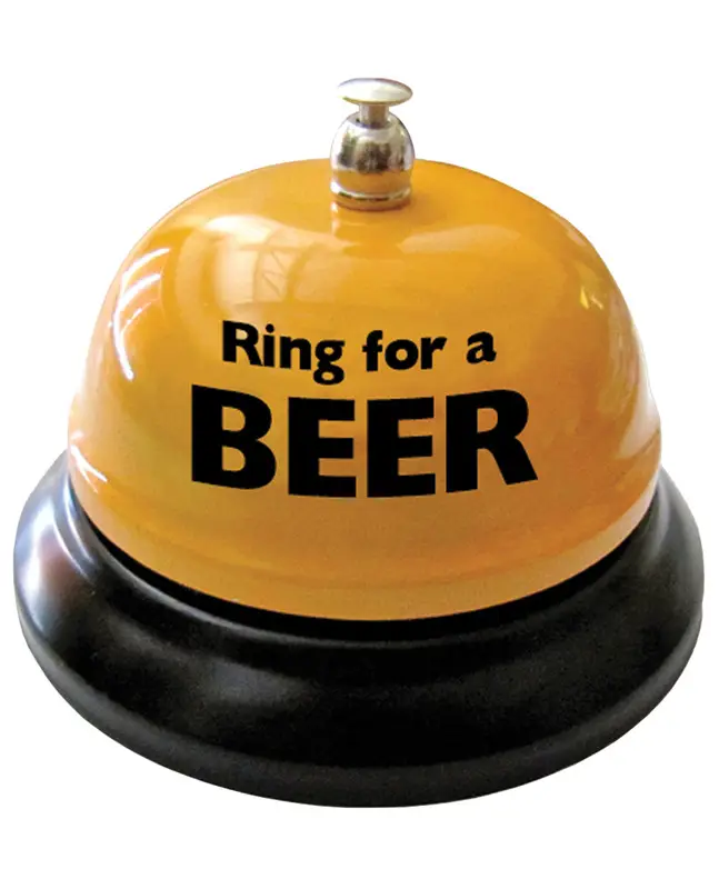 Fabrik Großhandel Custom Logo Hotels Schulen Restaurants Service Desk Call Bell Ring für eine Bier tisch glocke